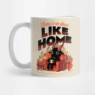 Theres No Place Like Home - Cute Evil Dark Funny Baphomet Gift Mug